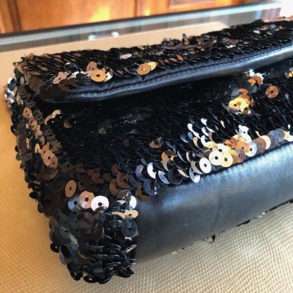 Chanel Sequin Reversible 'Summer Night' Flap Bag - Picture 11 of 12